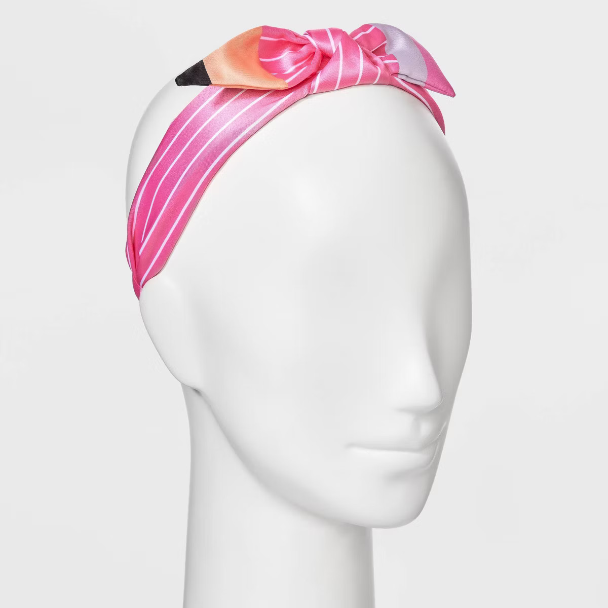 Teacher Pencil Top Knot Headband - Pink | Target