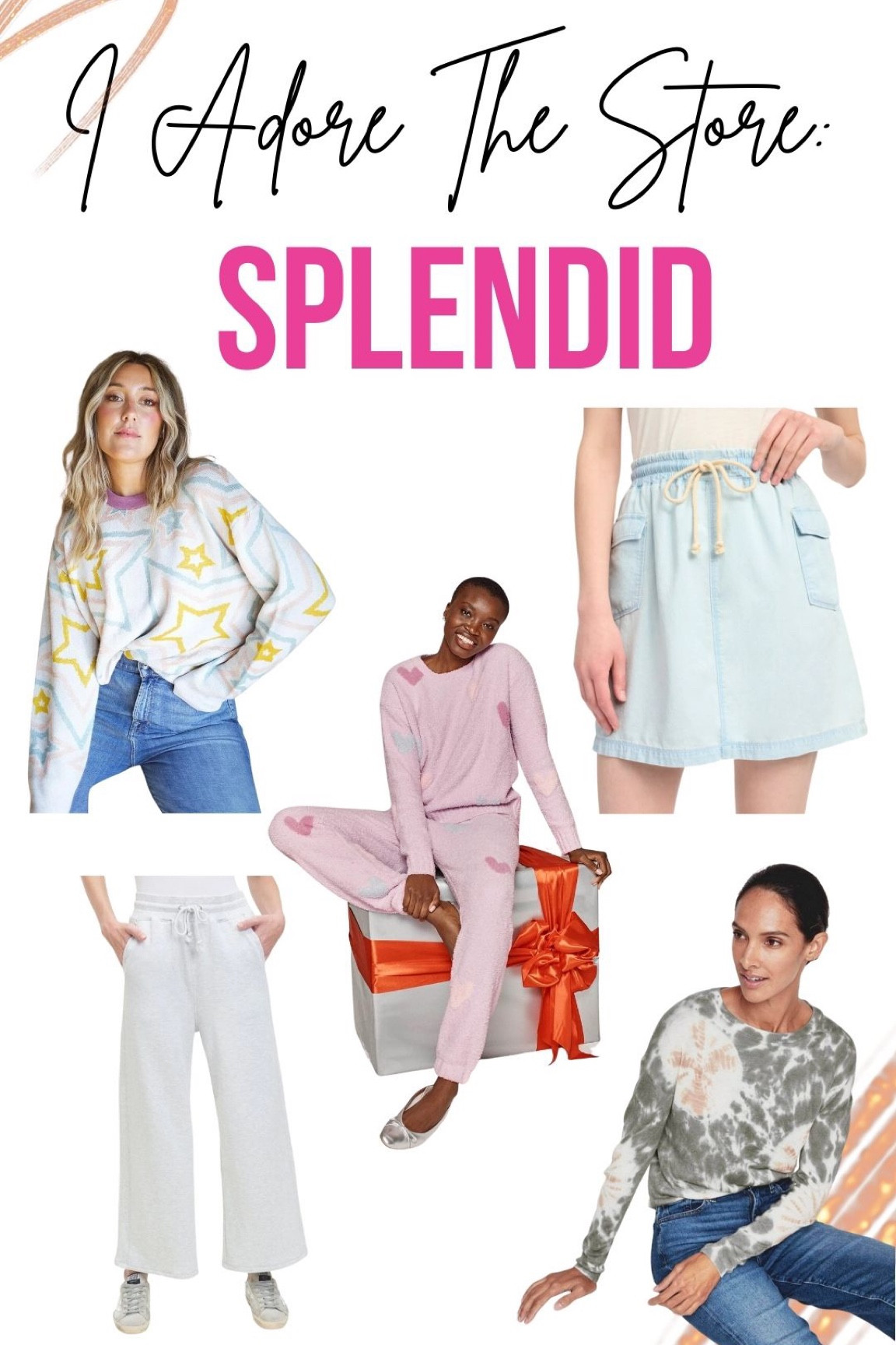 Splendid 
- KIT SKIRT
- ZIGGY STAR SWEATER
- FUZZY SWEATER PJ SET
- CASHBLEND MARIGOT SWEATER
- HEAVYWEIGHT SUPERSOET WIDE LEG PANT

#LTKFind #LTKHoliday #LTKstyletip