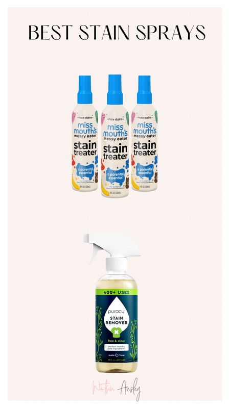 Shop the best stain sprays for baby spills, food, and all the messes in your life!

I like to mix these for even better results!

Click below to shop!


#LTKKids #LTKSaleAlert #LTKHome