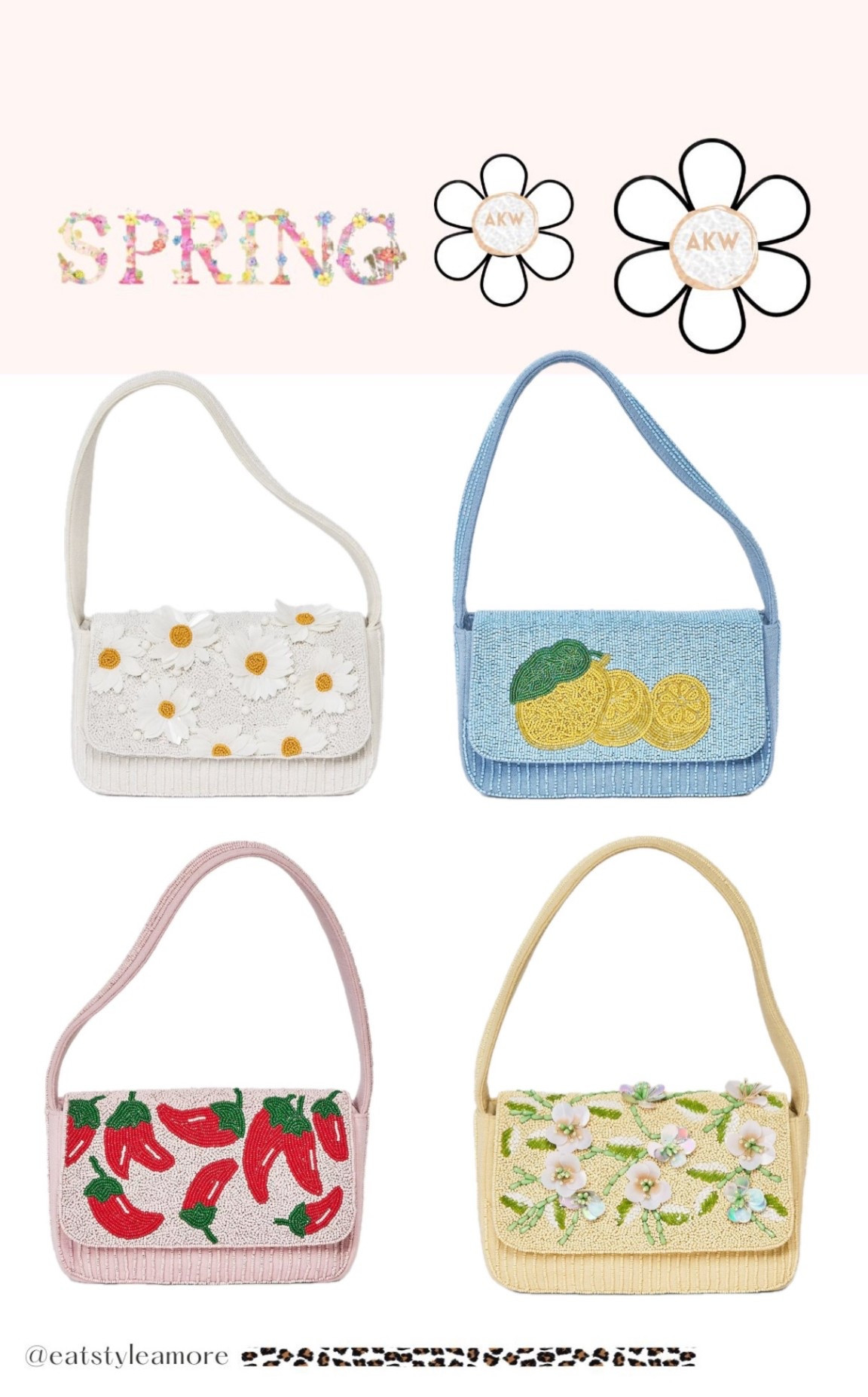 Target spring beaded bags. 

#LTKSeasonal #LTKSpringSale