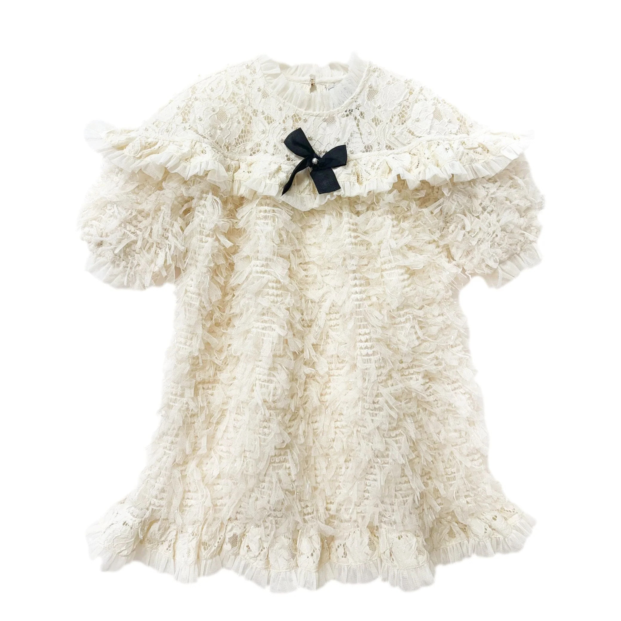 Ivanna Ivory Dress | petite maison kids