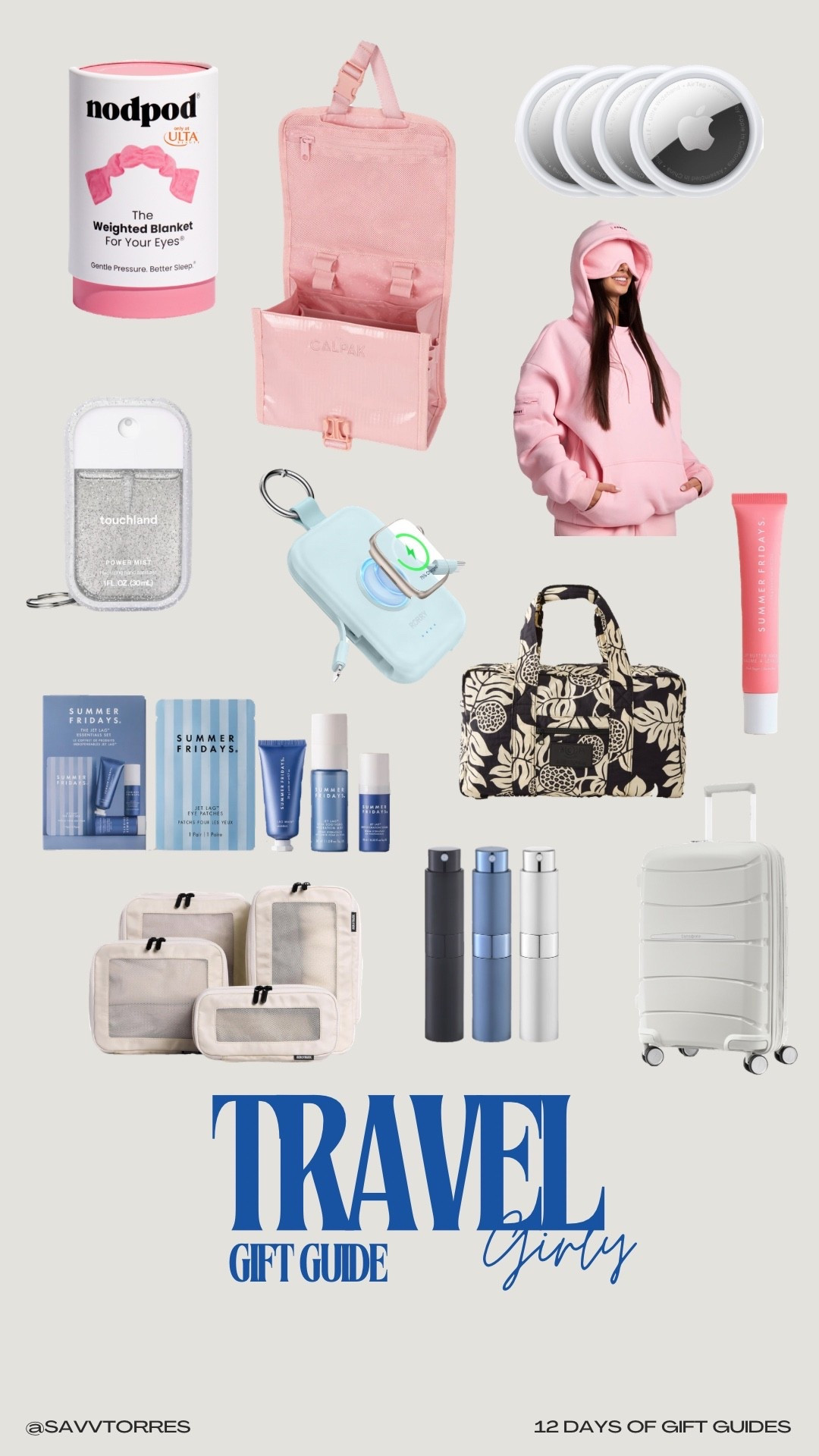 DAY 1 of 12 DAYS OF GIFT GUIDES: TRAVEL GIRLIES ✈️🌍 #travel #giftguide #christmas

#LTKSeasonal #LTKGiftGuide #LTKHoliday