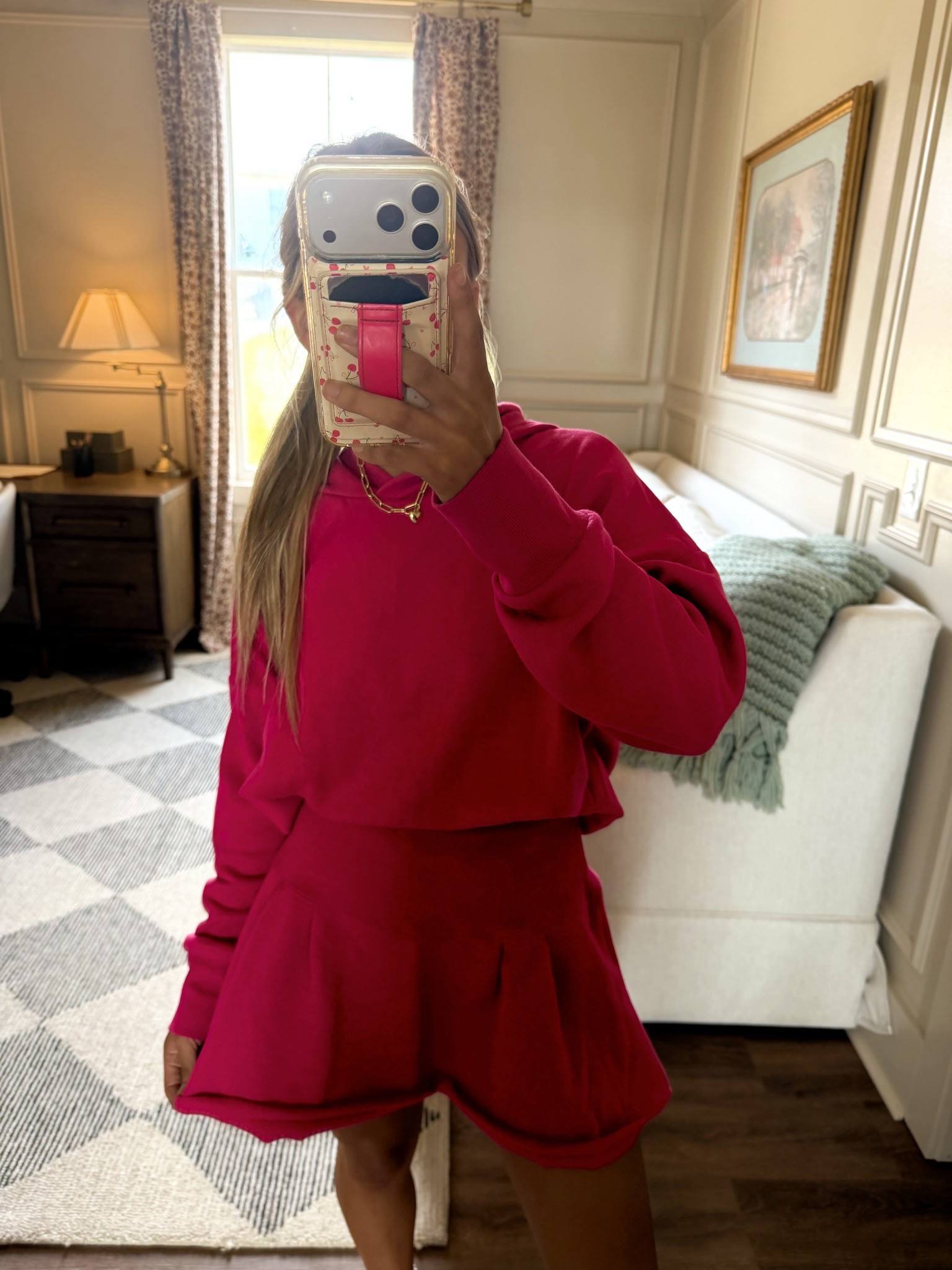 Hooded skirt set🩷

#LTKootd #LTKgrwm #LTKSeasonal