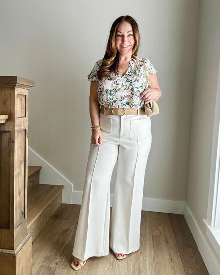 Neutral Spring Workwear

Fit tips: Blouse tts, L // pants size up if in-between, wearing 14R but have some room 

Spring outfit  spring fashion  spring style  workwear  neutral workwear  blouse  white pants  accessories  floral blouse

#LTKworkwear #LTKstyletip #LTKmidsize