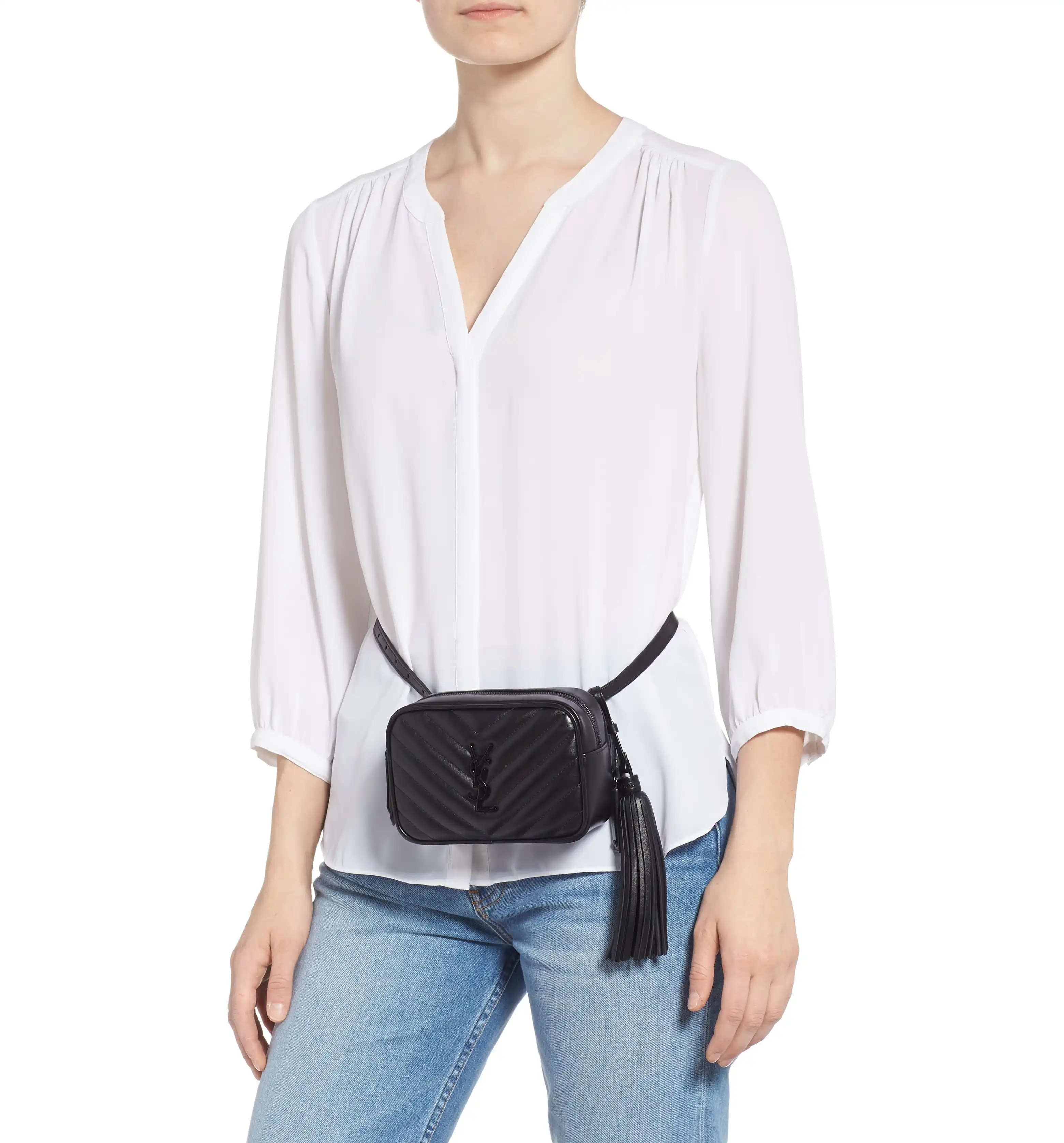 Lou Matelassé Leather Belt Bag | Nordstrom