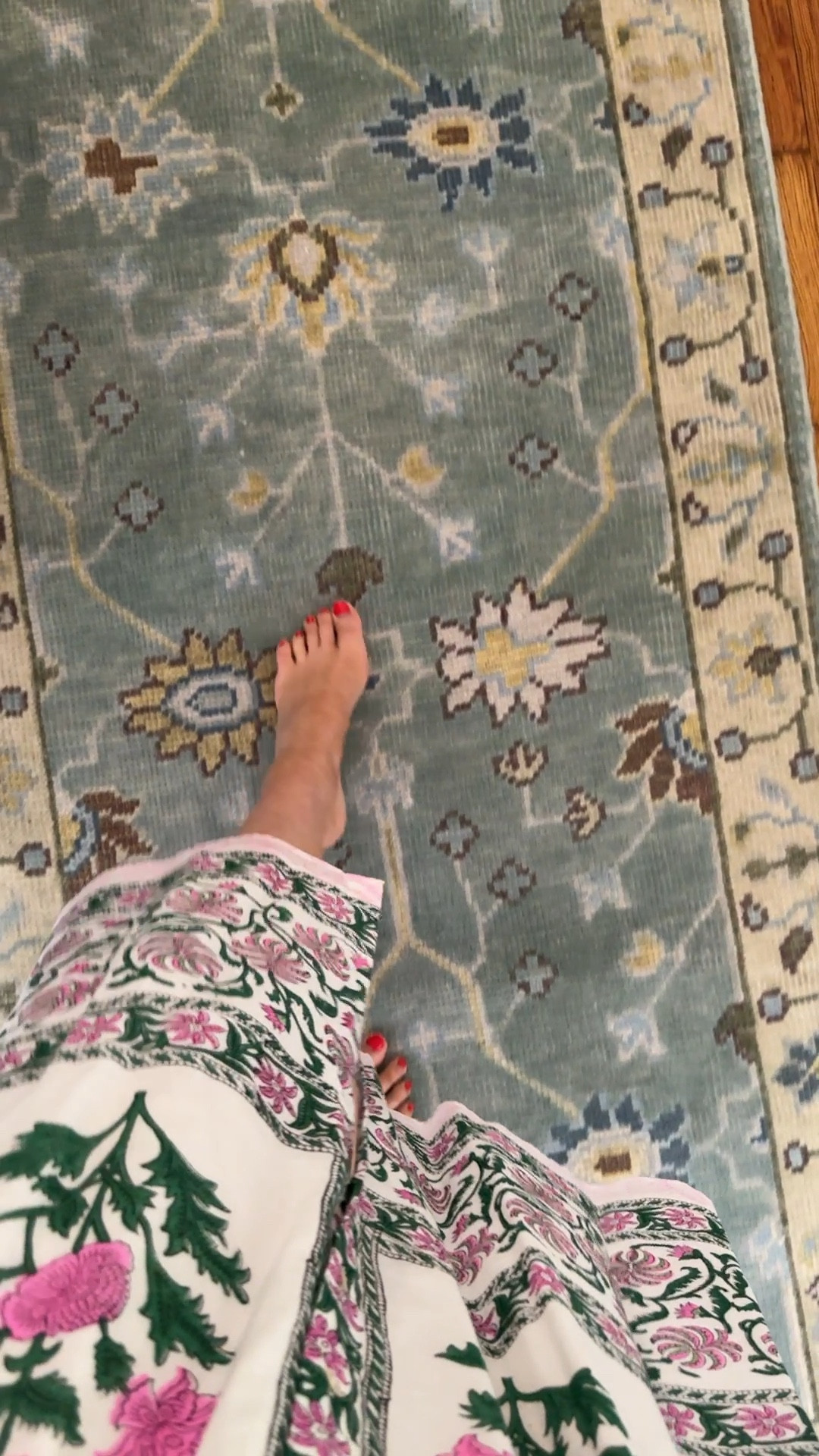 I found a designer custom rug source for 1/6 the price. I’m very impressed with the quality and color. It’s incredibly soft too. 

Home decor, rugs, designer rug, custom rug, oushak rug, kilim rug, handmade rug, vintage rug, rug, modern traditional interior, Anthropologie home, Etsy finds, Etsy home, grandmillennial home decor, green home decor 

#LTKHome