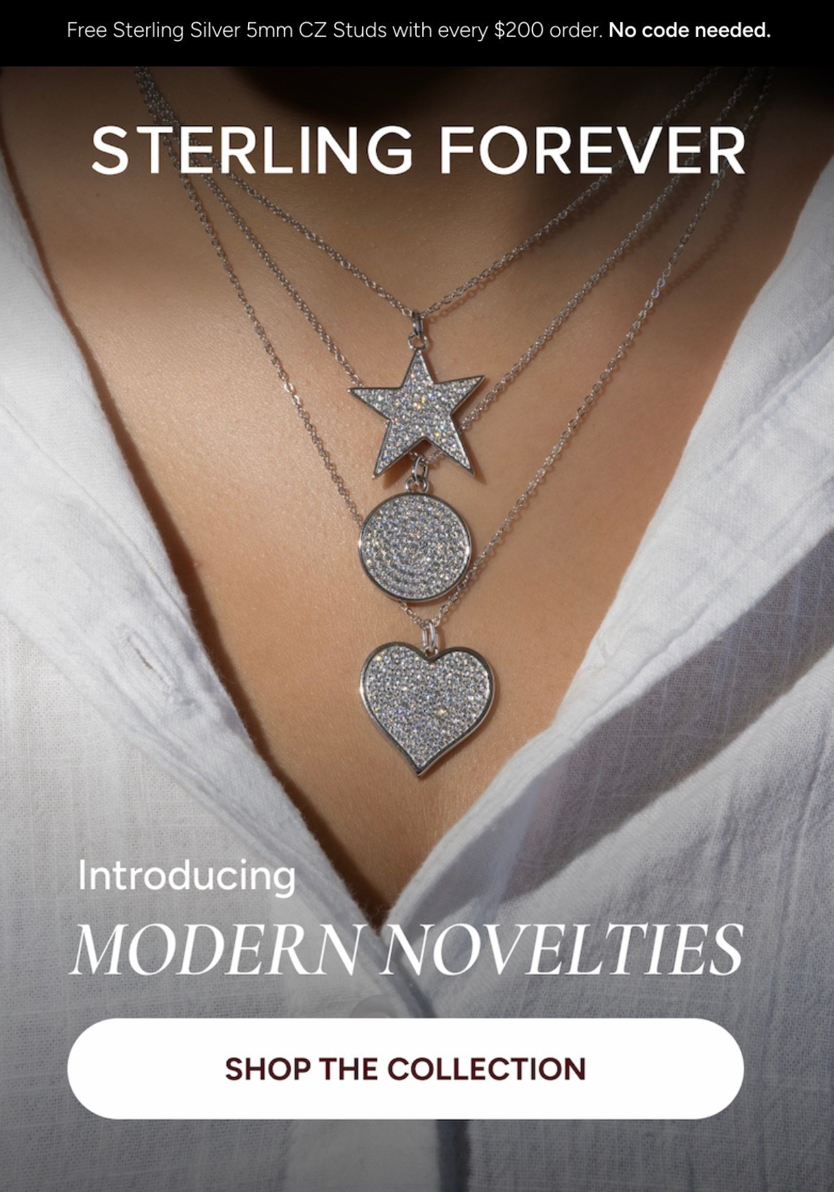 Pendent necklaces at Sterling Forever 

#LTKootd #LTKFestival #LTKTravel