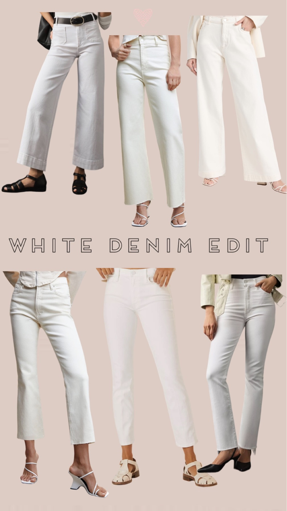white denim favorites 💌

#LTKfit #LTKFind #LTKstyletip