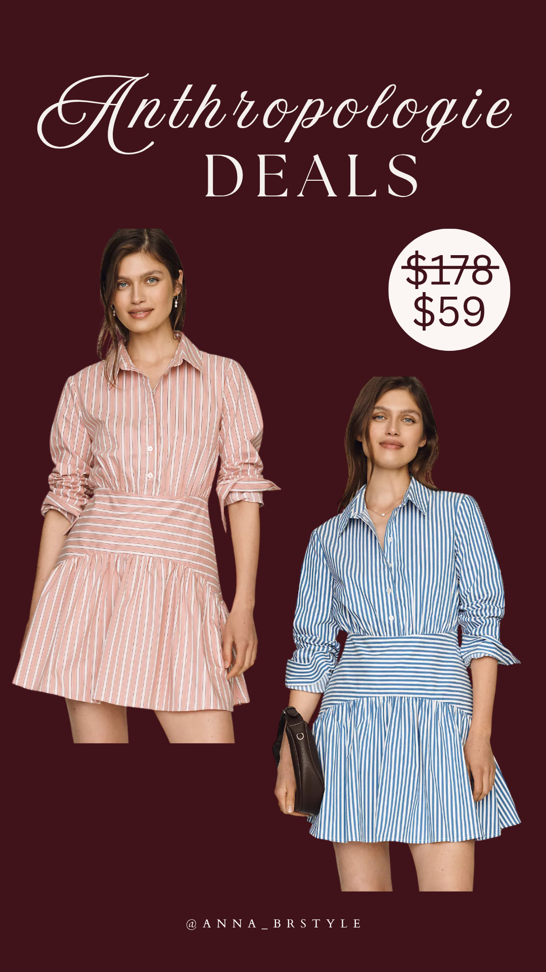 Anthropologie deal on a classic striped mini dress that’s easy to style now and into fall.
Anthropologie sale, Anthropologie dress, striped mini dress, shirt dress, fall dress, transitional dress, casual fall dress, preppy fall style, women’s sale dress, fall fashion deal 

 #LTKSaleAlert