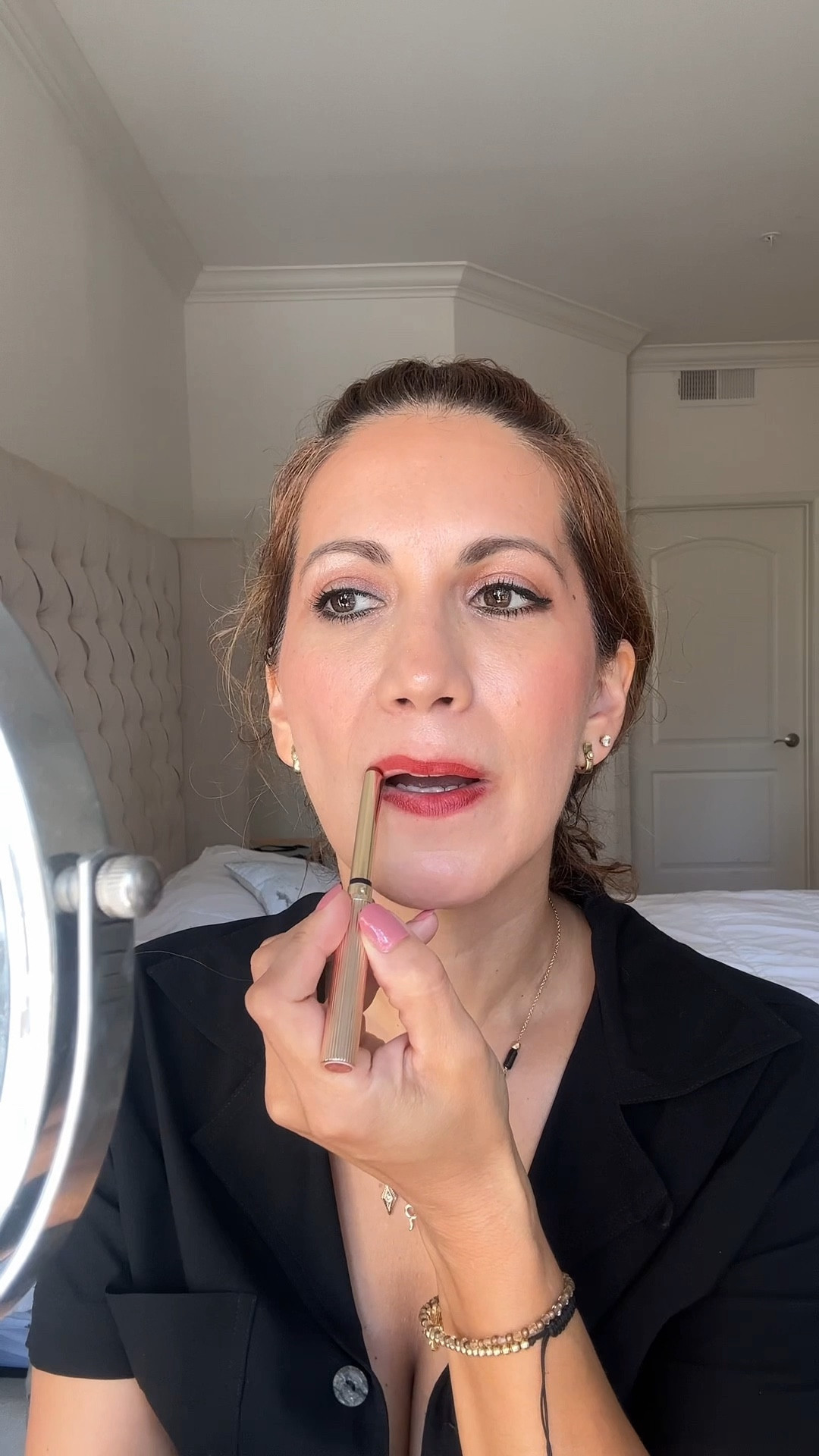 Luxury lips, perfected! This silk matte lipstick delivers rich, velvety color with a smooth, lightweight matte finish that feels comfortable all day. This high-end lipstick is long-lasting, hydrating, and flattering on mature lips—no drying, no cracking. Perfect for everyday glam, special occasions, and elevated makeup looks with a truly luxe feel. #luxurylipstick #everydayglam

#LTKgrwm #LTKBeauty