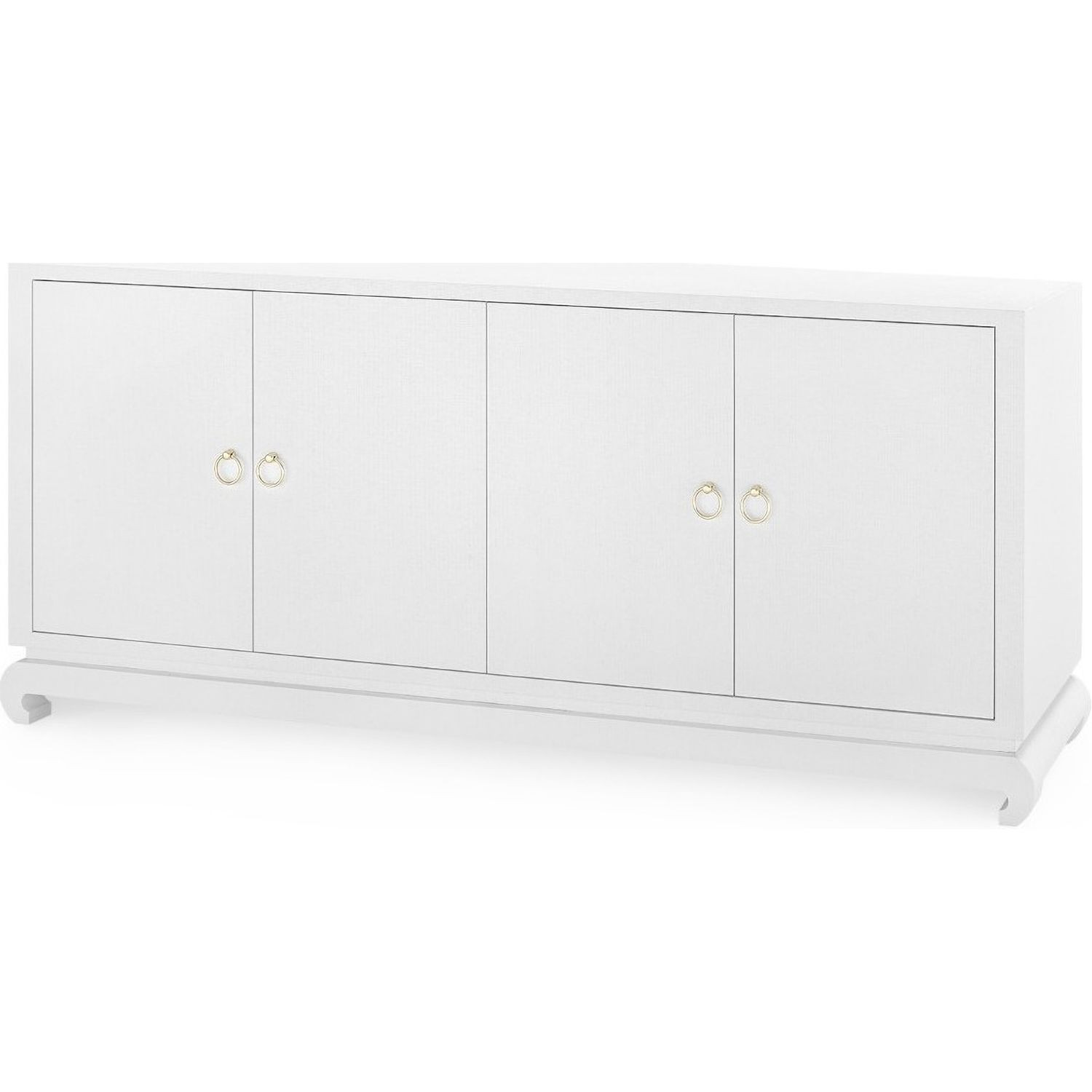 Meredith Extra Large 4-Door Cabinet In Chiffon White
       
        Villa & House | 1stopbedrooms