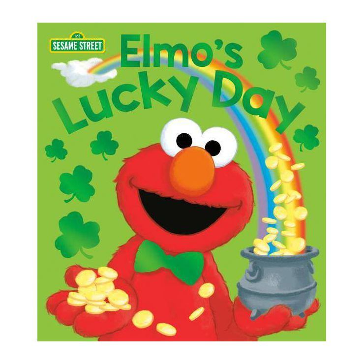 Elmo's Lucky Day (Sesame Street) - by  Andrea Posner-Sanchez (Board Book) | Target