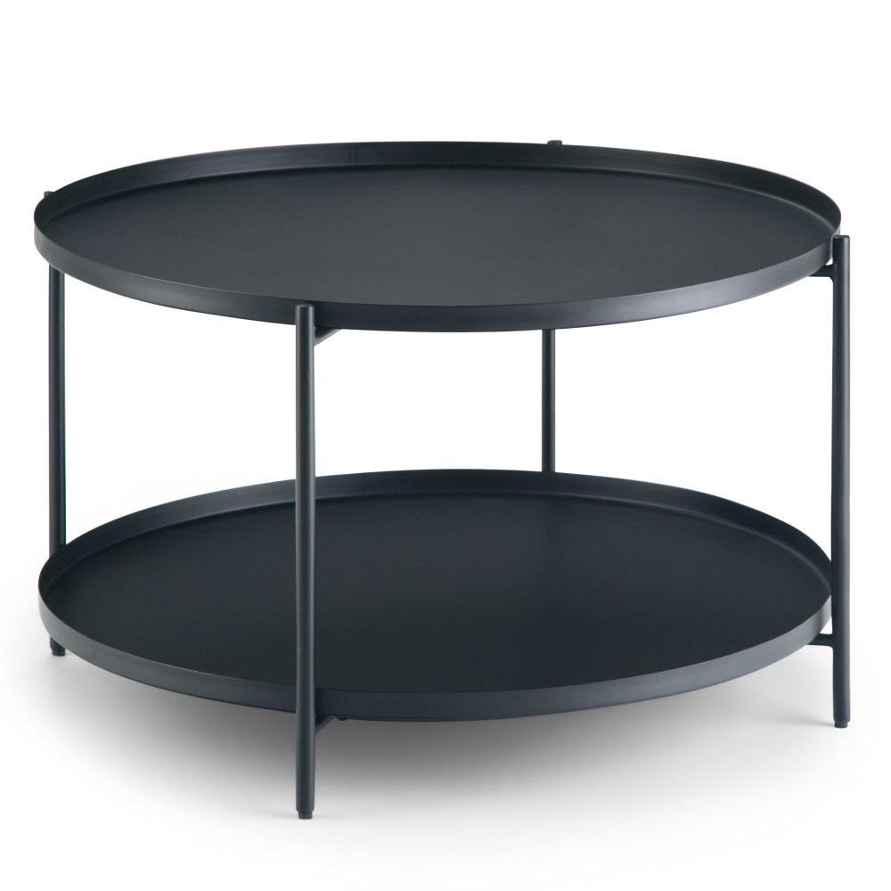 32"" Lipton Metal Coffee Table Black - WyndenHall | Target