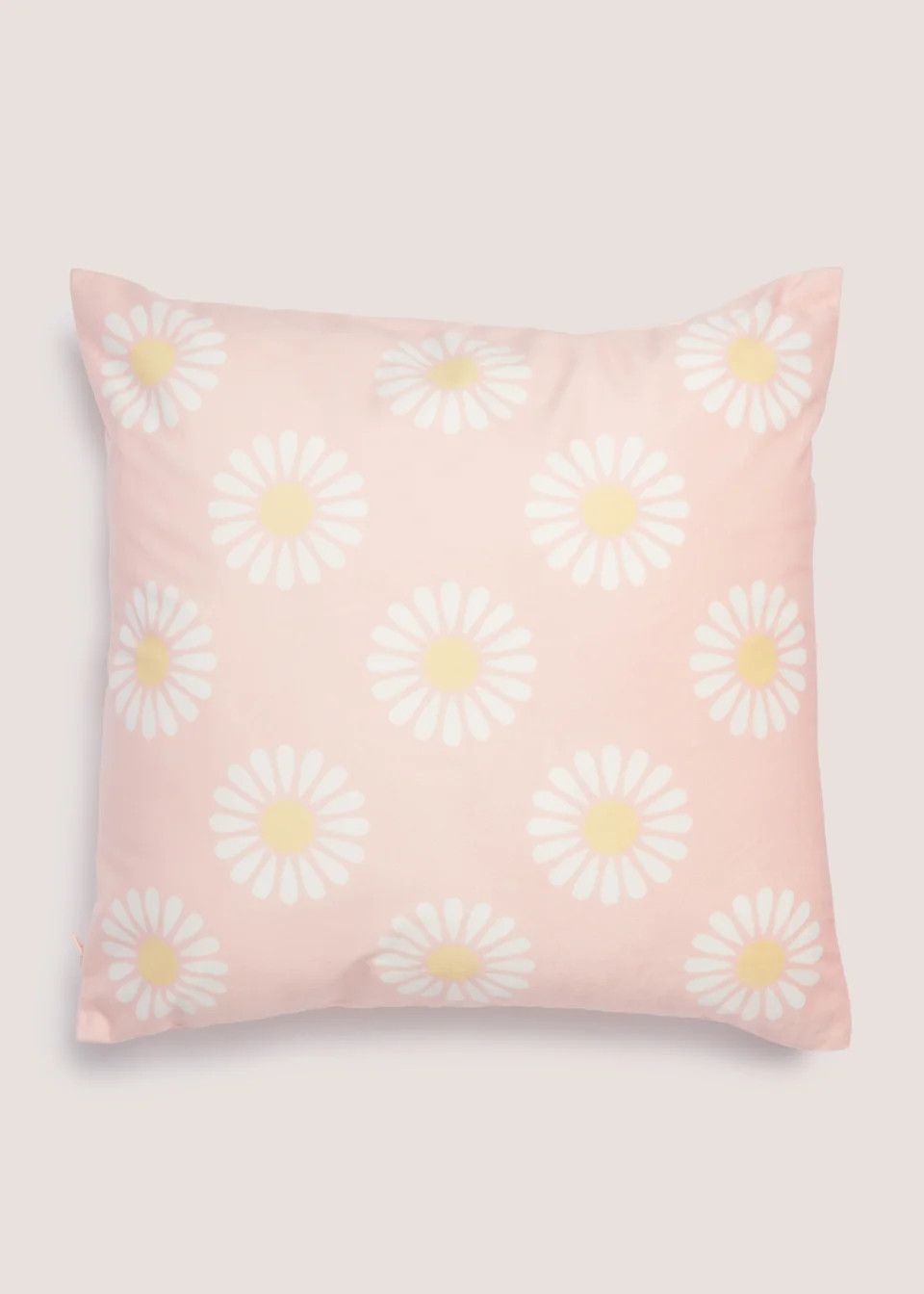 Pink Daisy Cushion Cover (43cmx43cm) | Matalan (UK)