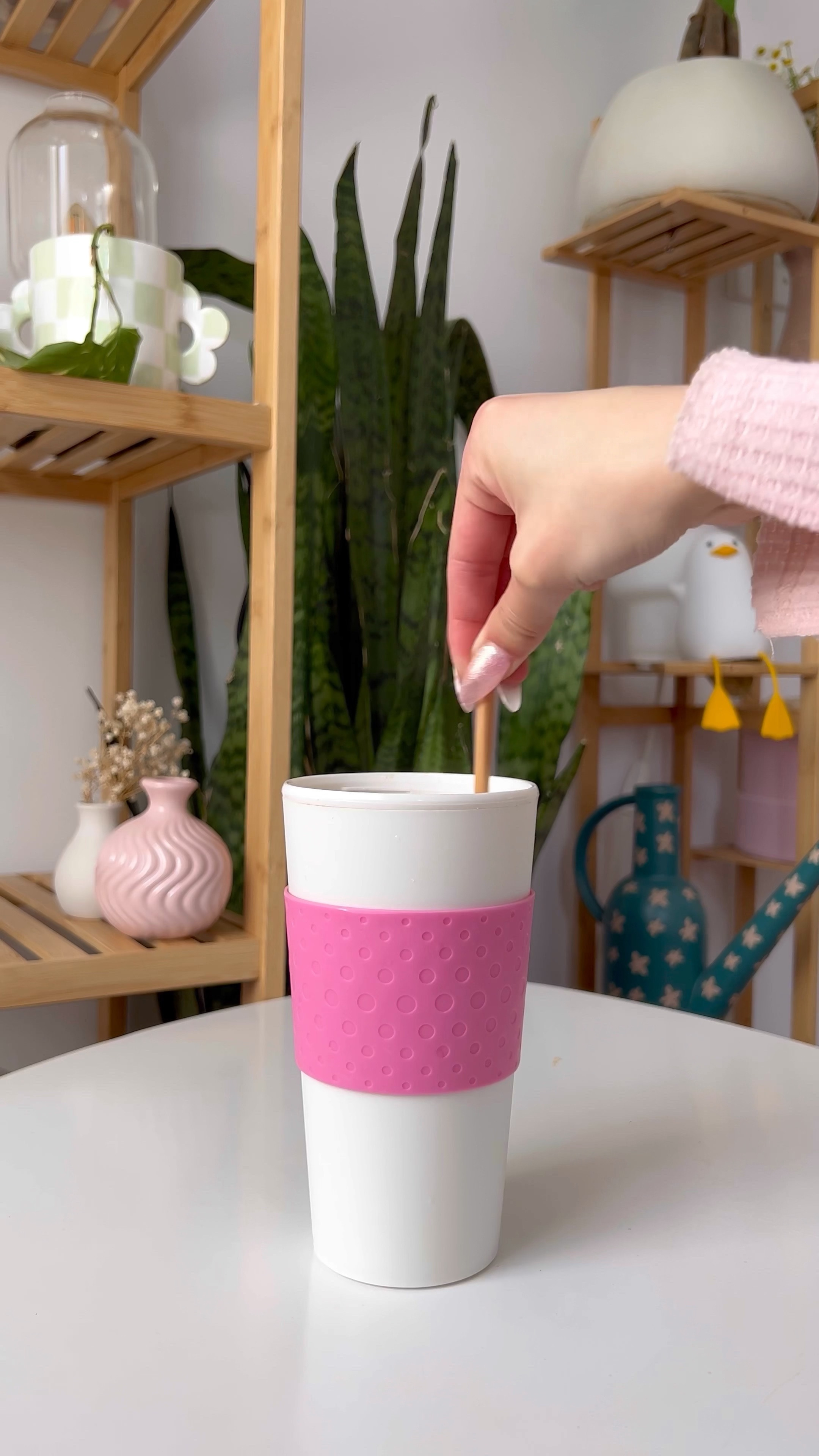 pink keurig mini reusable coffee cup white coffee table with wood legs wooden shelf bamboo shelf plant shelf chamberlain coffee pods keurig coffee pods pink throw blanket white duvet cover pink satin bed sheets sating pillow case white fluffy throw pillow flower throw pillow woman body vase duck night light 

#LTKSale #LTKhome