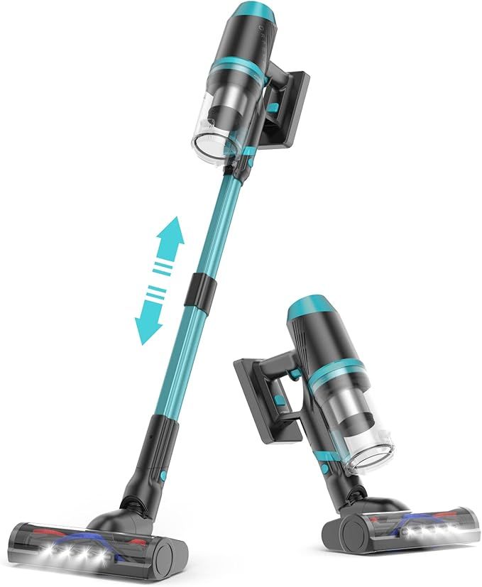 ORFELD Cordless Vacuum Cleaner, 25000 Pa Stick Vacuum 4 in 1, Up to 60 Minutes Runtime for Whole ... | Amazon (US)