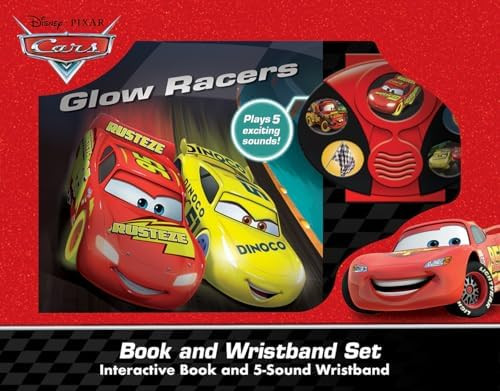 Disney Pixar Cars Lightning McQueen, Mater, and More! - Glow Racers Book and Wristband Sound Book... | Amazon (US)