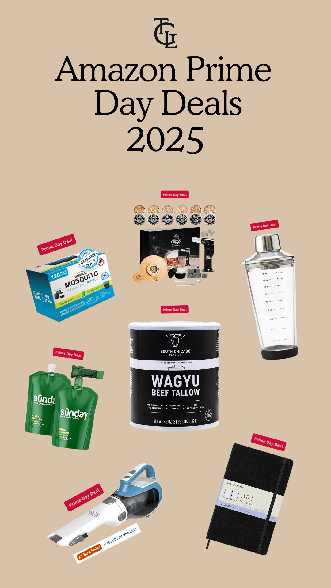 2025 @Amazon Prime Day finds! A few options from cocktail mixing to lawn care. Great time to stock up! #ad #founditonAmazon 