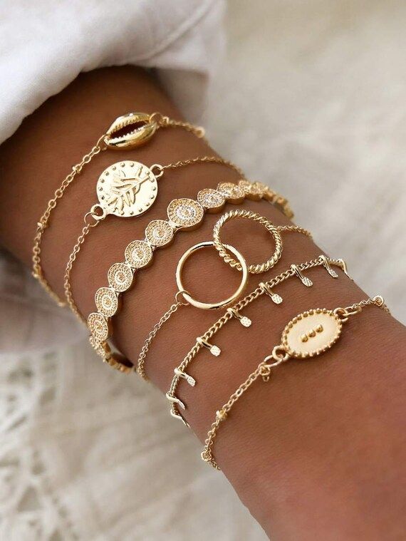 summer bracelets gold cauri shell for women | Etsy (US)
