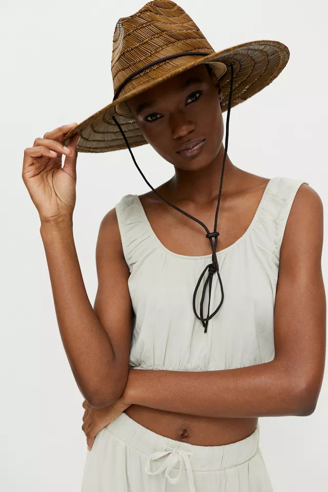 Brixton Bells Straw Fedora | Urban Outfitters (US and RoW)