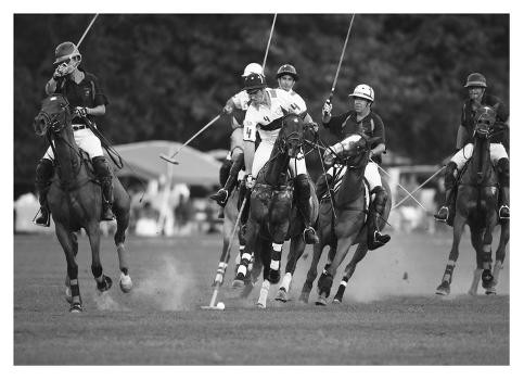 Polo players, New York | Art.com