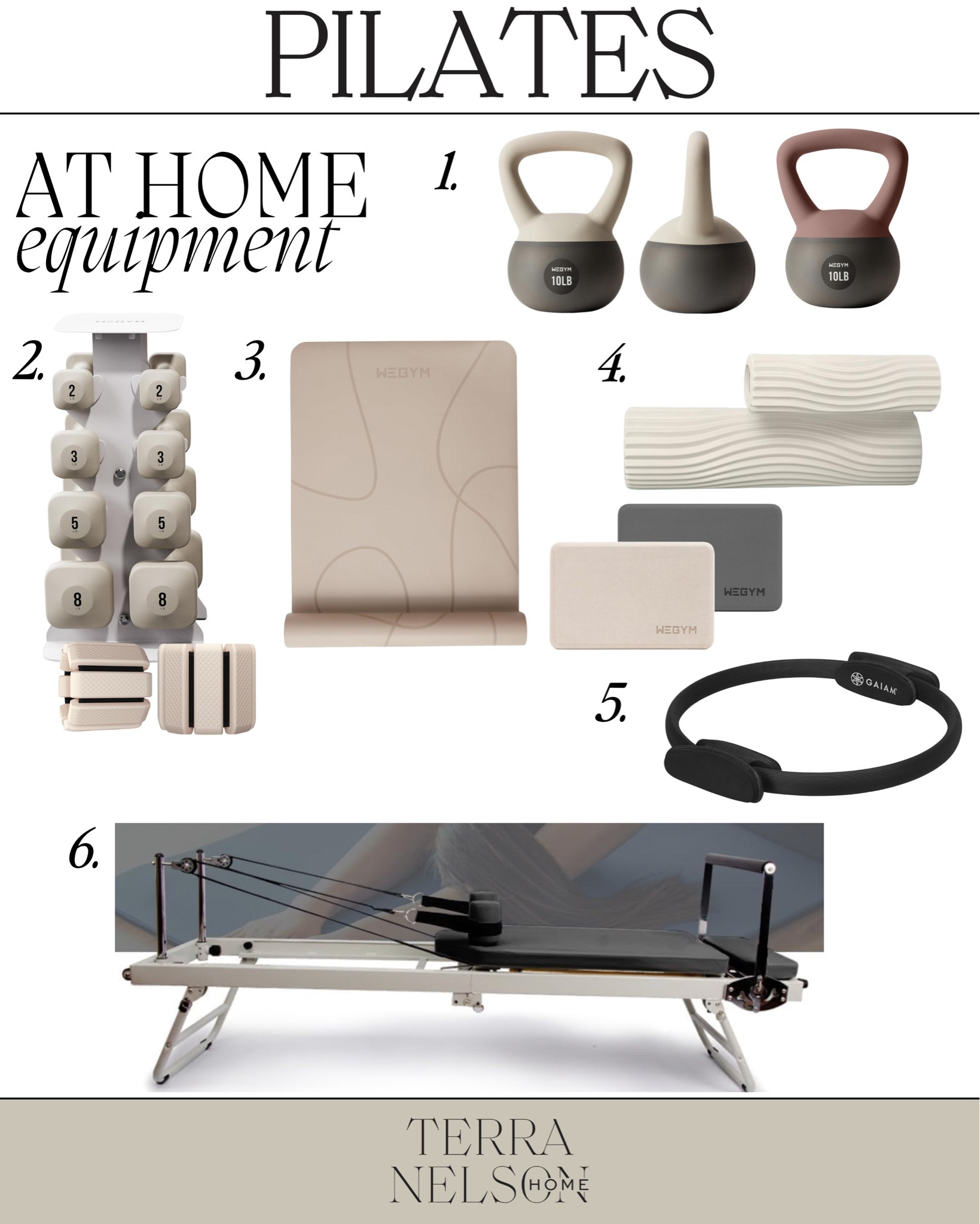 At Home Pilates Equipment / Aesthetic Workout Equipment / Pilates Reformer / Yoga Mats / Pilates Accessories / At Home Gym / At Home Yoga / Amazon Finds / Amazon Home / Amazon Fitness

#LTKActive #LTKFitness #LTKHome