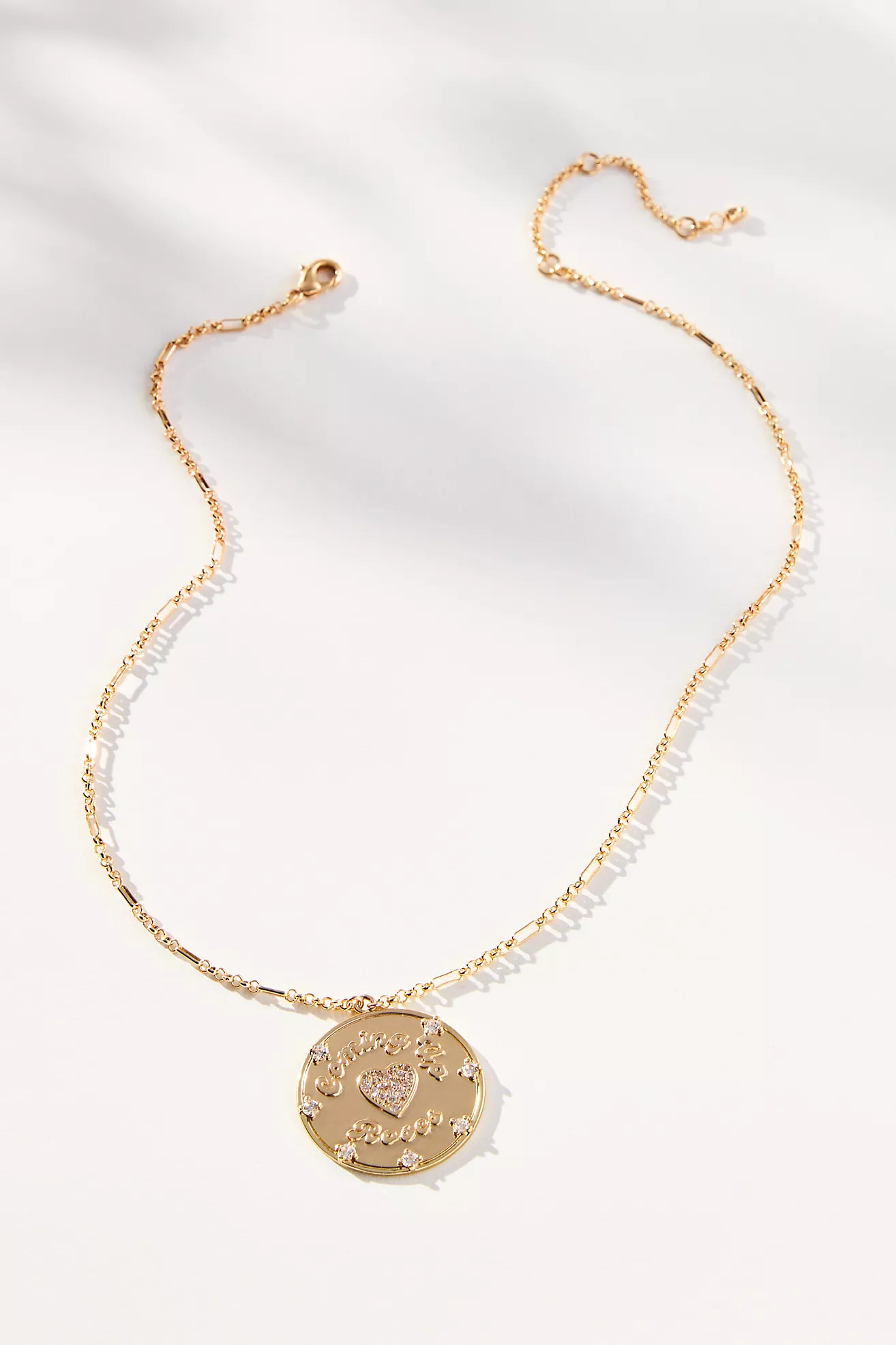 French Heart Charm Necklace | Anthropologie (US)