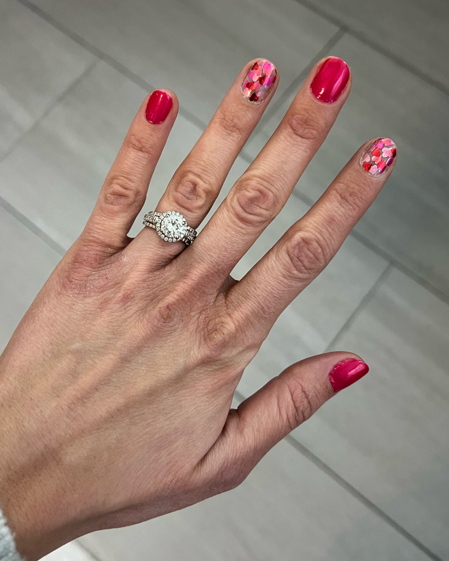 Could not love these super easy Valentine nails any more 💅 

#LTKSeasonal #LTKBeauty #LTKMostLoved