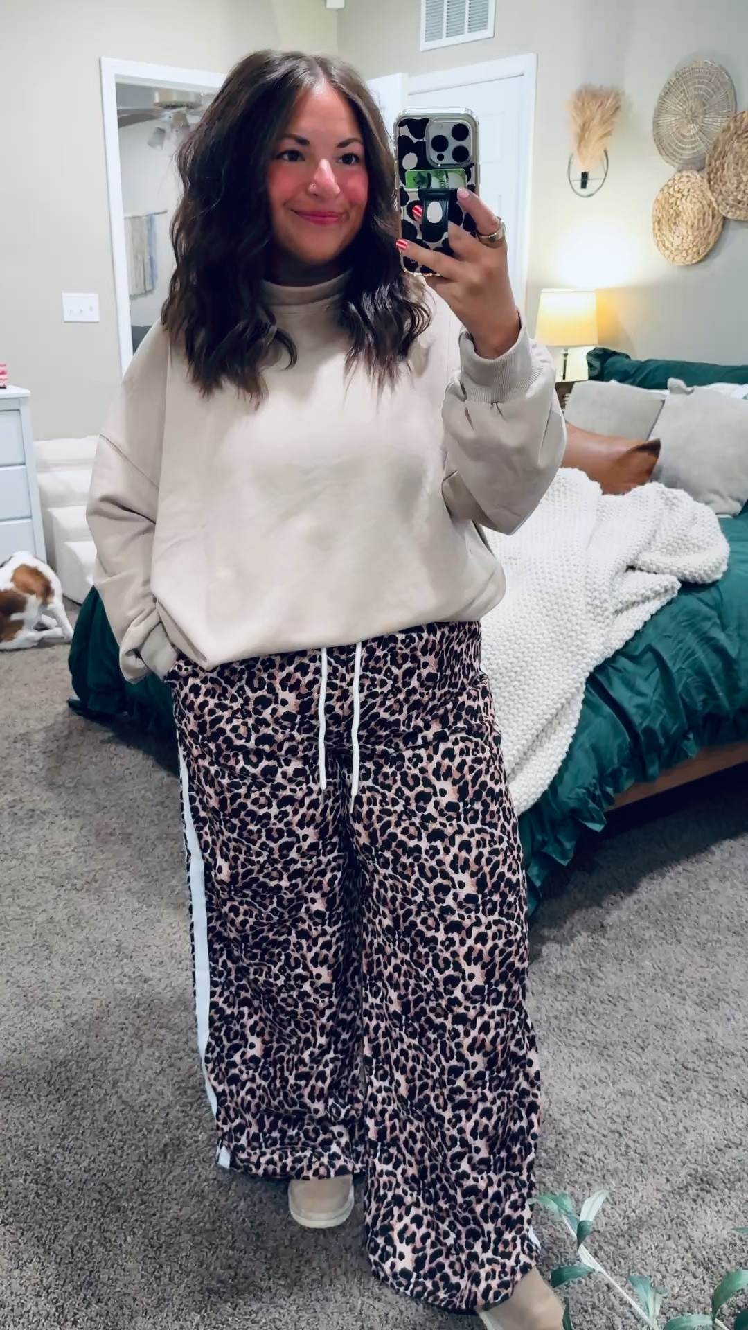 Y’all know I can’t resist cheetah pants 🐆 comfortable for long days at school and easy to style with simple tops for the classroom.

slip on shoes: fit oversized // wearing a kids 2 (linking adult size below)
pants: fit slightly oversized // wearing a large
mockneck: fits oversized // wearing a large 

 

#LTKootd #LTKMidsize #LTKFindsUnder50