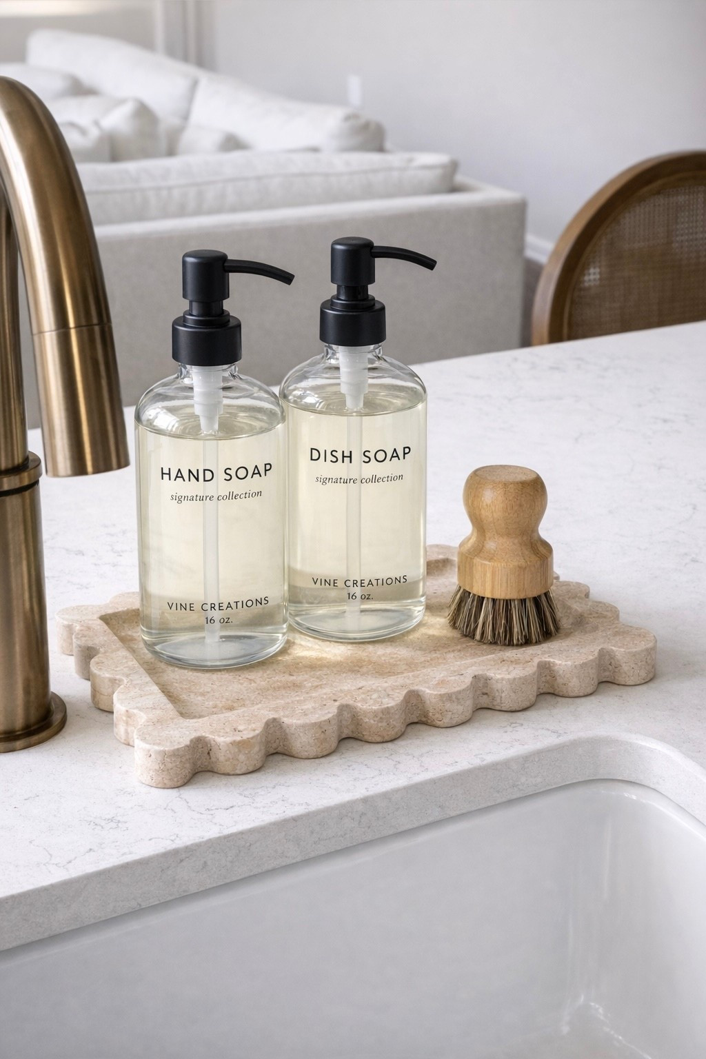 Kitchen sink must-haves inspo created with Amazon finds 🤎
Please note, some items might look a little different than what you see on the website.

#LTKHome