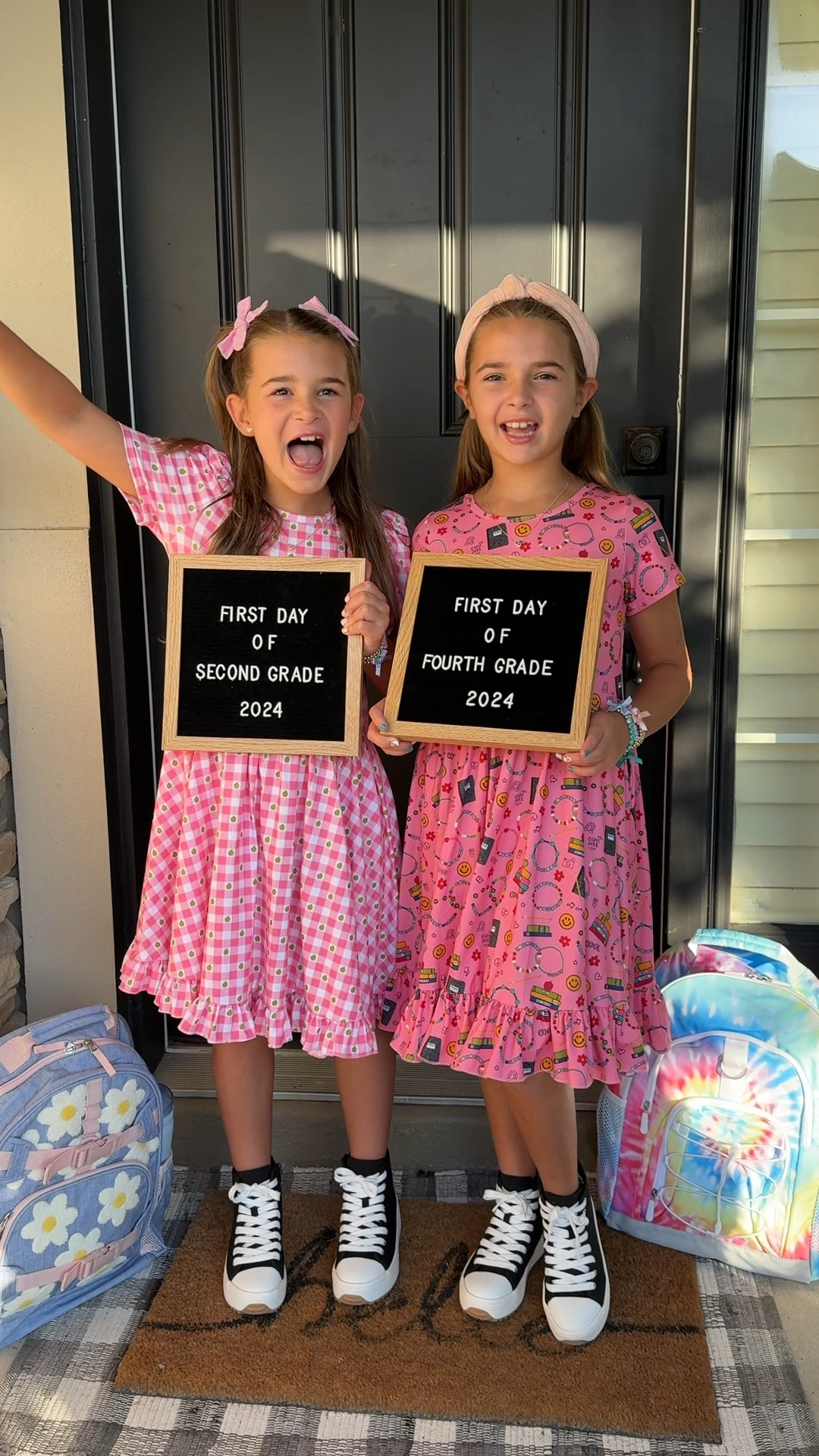Let’s Go! So excited for the first day of school 🍎

Save $10 on this @littlestockingco dresses with this link:

Here's a $10 off $50 Purchase for your first order at Little Stocking Company. 

https://i.refs.cc/NJZAApid?smile_ref=eyJzbWlsZV9zb3VyY2UiOiJzbWlsZV91aSIsInNtaWxlX21lZGl1bSI6IiIsInNtaWxlX2NhbXBhaWduIjoicmVmZXJyYWxfcHJvZ3JhbSIsInNtaWxlX2N1c3RvbWVyX2lkIjoxNDMxOTM4NDA2fQ%3D%3D

#firstdayofschool #backtoschool #backtoschool#girlsdress #girlsshoes #schooloutfit #sisters #matchingfamily #mom #photography #family #shopsmall #girlmom #target #targetstyle #hairbow #hairaccessories #lovemypbk #jaxmomlife 

#LTKFamily #LTKKids #LTKBacktoSchool