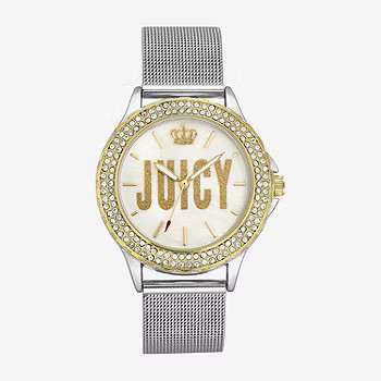 Juicy By Juicy Couture Womens Two Tone Bracelet Watch Jc/5017mptt | JCPenney