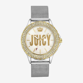 Juicy By Juicy Couture Womens Two Tone Bracelet Watch Jc/5017mptt | JCPenney