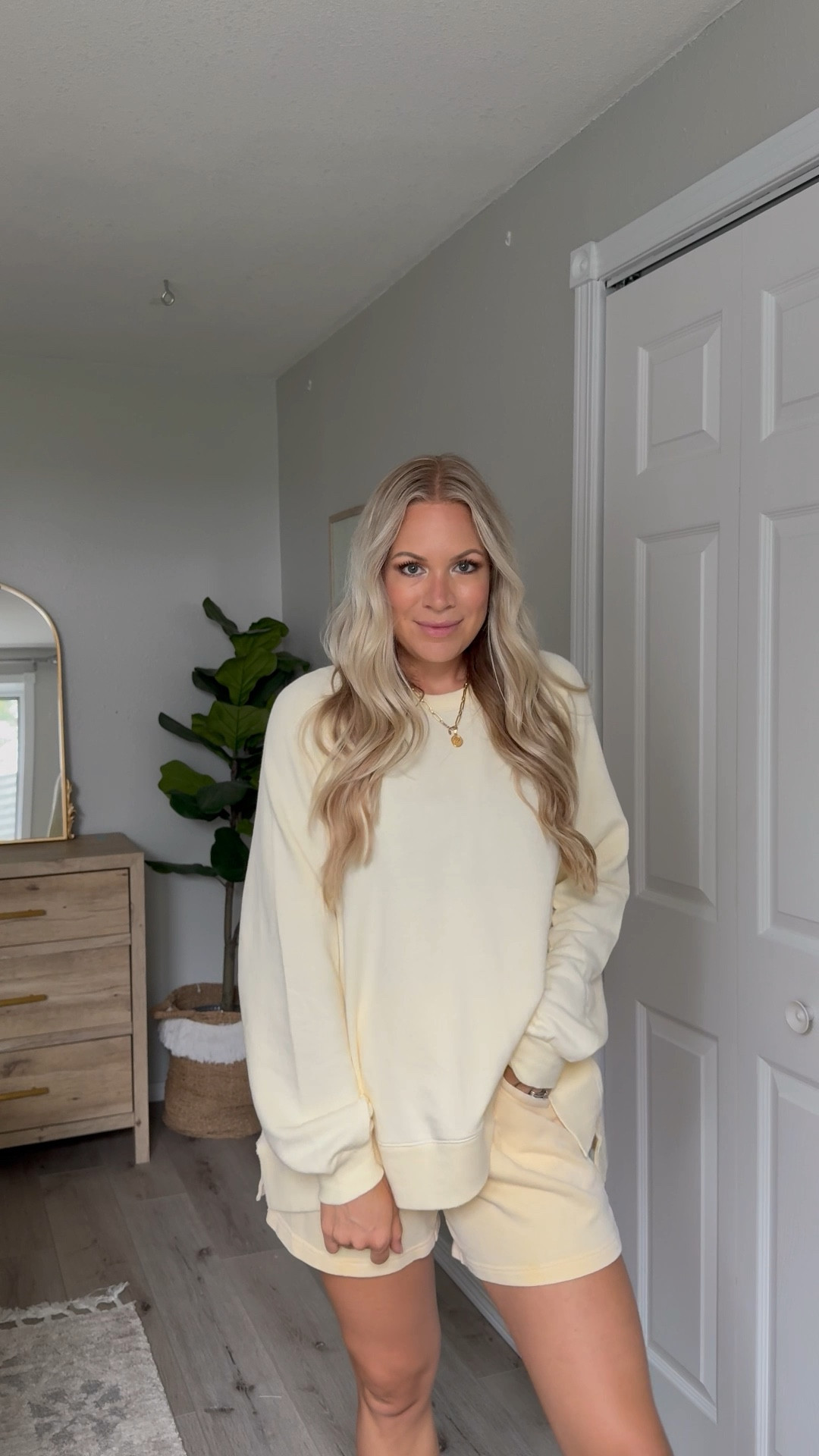 Wearing small in the sweatshirt and xsmall in the shorts (size down) 

#LTKSummerEdit #LTKFindsUnder50 #LTKStyleTip