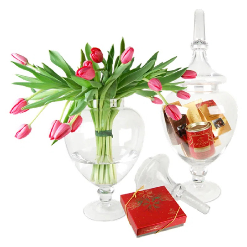 Dokkum Glass Apothecary Jar | Wayfair North America