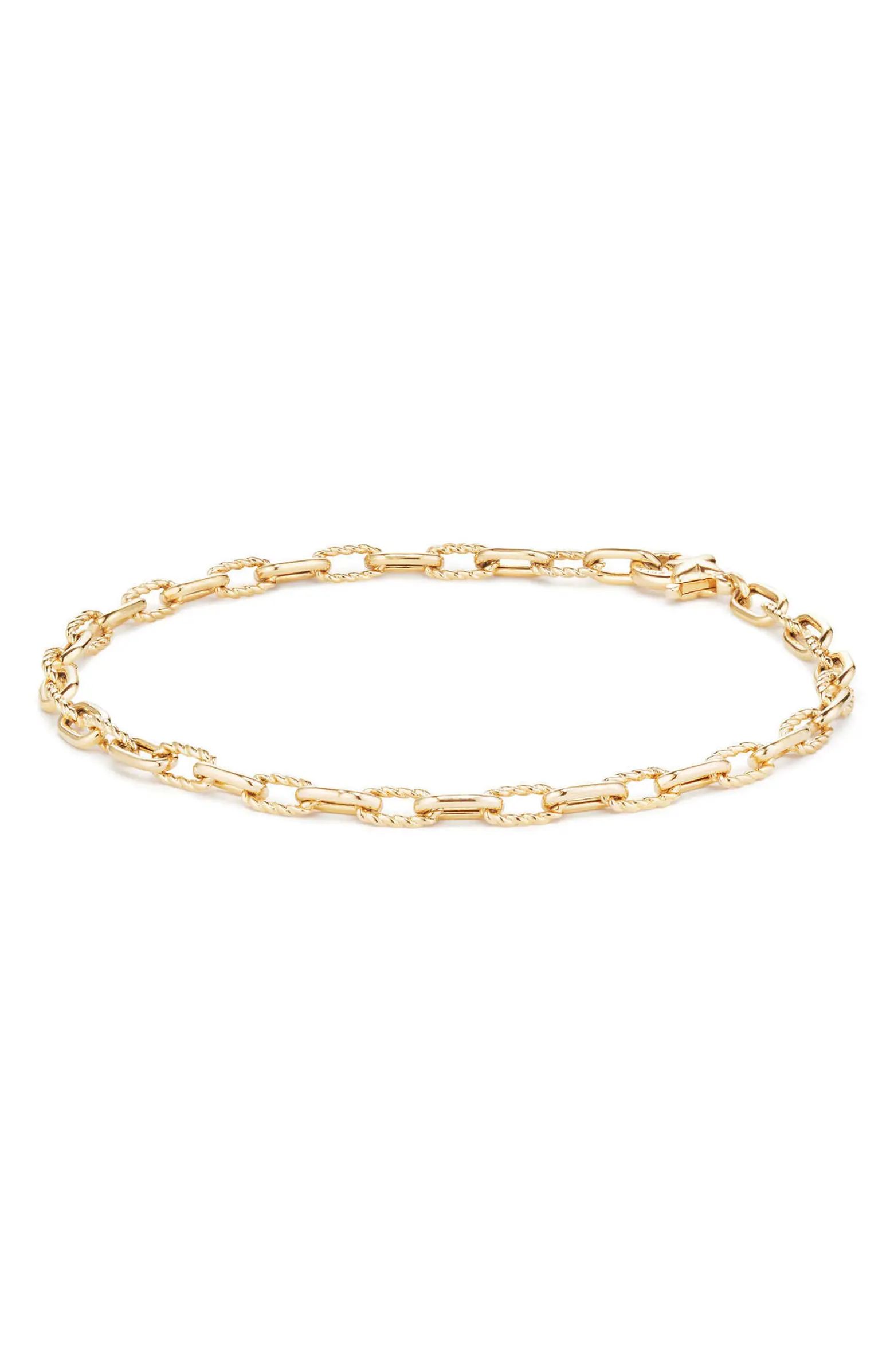 DY Madison Thin Bracelet in 18K Gold | Nordstrom