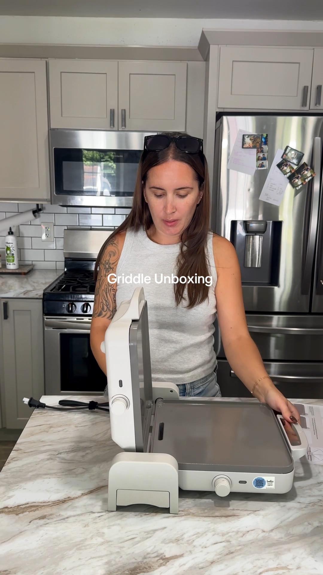 Obsessed with this griddle!!! Separate griddle, separate temperature 

#LTKHome #LTKFallSale #LTKSaleAlert