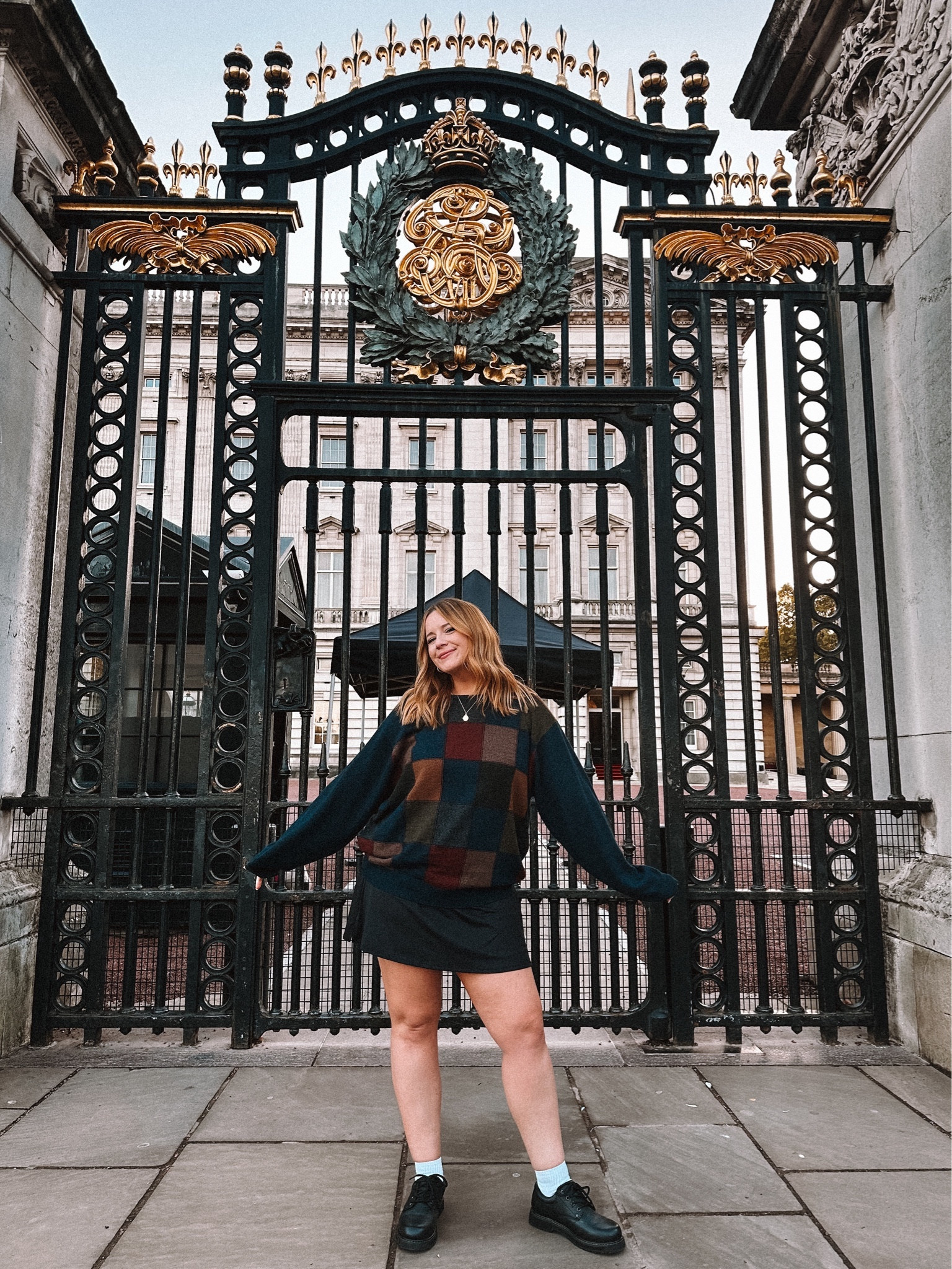 London day 1 fit 🤎 sweater is thrifted but I linked other ones with similar vibes - shoes & skort are exact!

#LTKplussize #LTKmidsize #LTKSeasonal