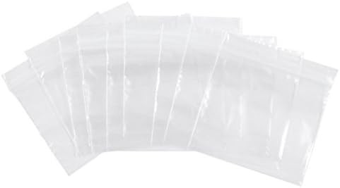 Dazzling Displays 3 x 3 Resealable 2 Mil Poly Bags (100-Pack) | Amazon (US)