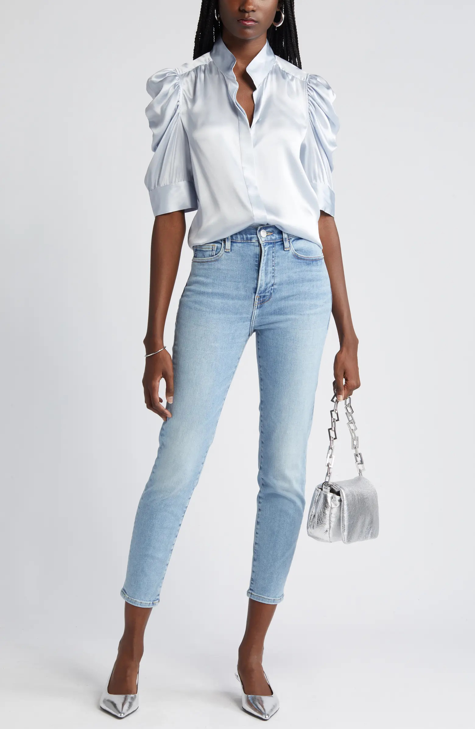 Le High Ankle Crop Skinny Jeans | Nordstrom