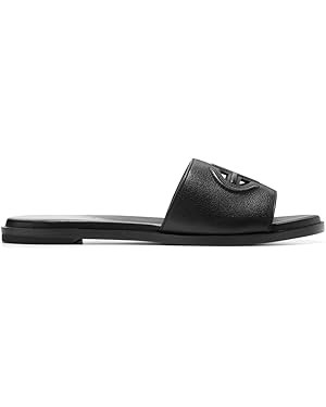 Cole Haan Women's Flynn Logo Slide Sandal Flat | Amazon (US)