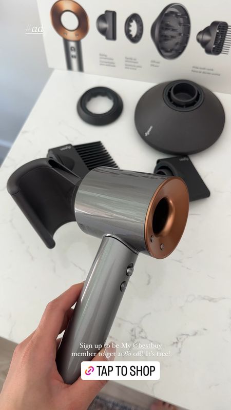 Best hair dryer to prevent extreme heat damage! 20% off only for My Best Buy® members #ad 