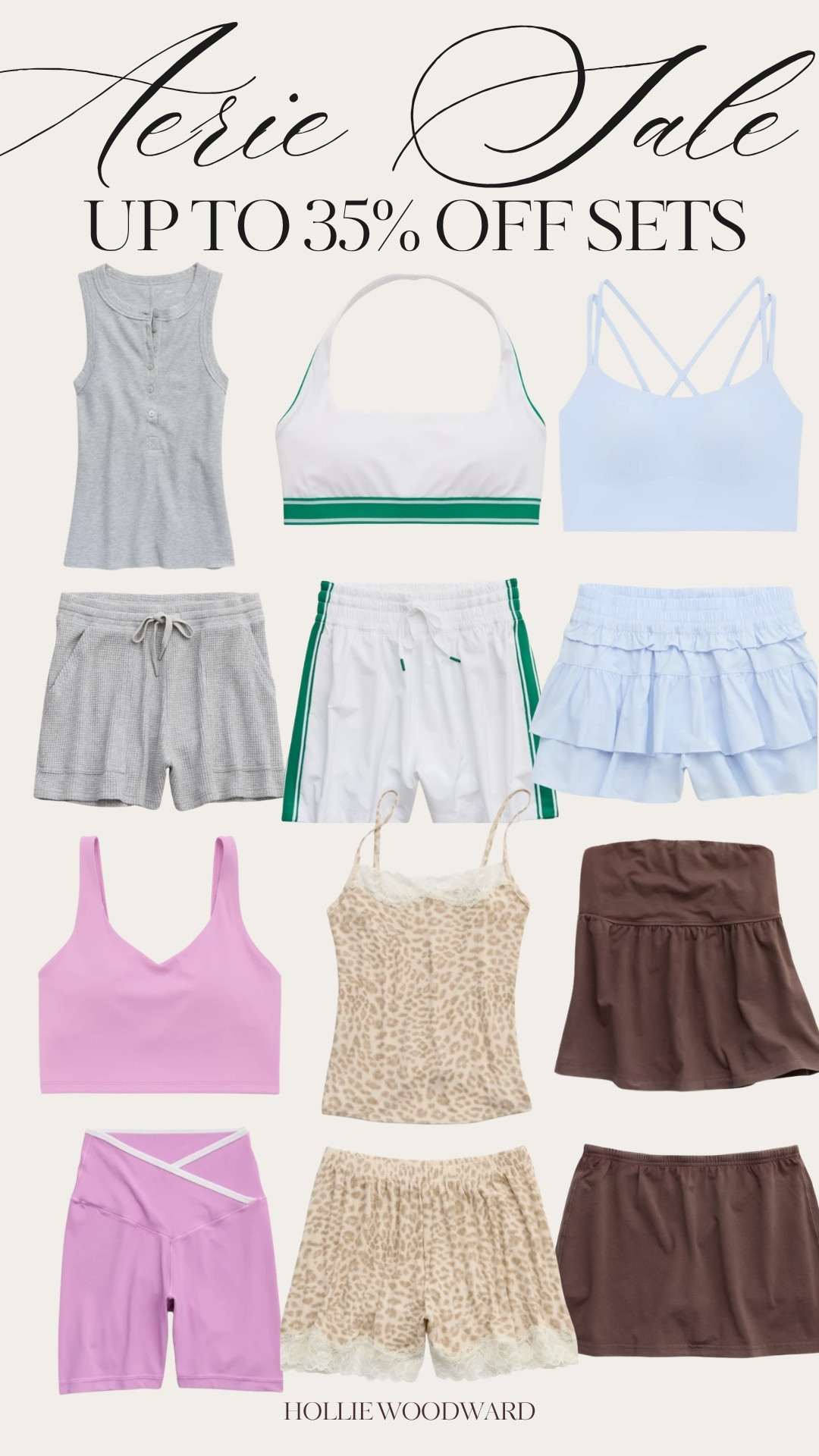 up to 35% off at aerie!  

 #LTKSaleAlert