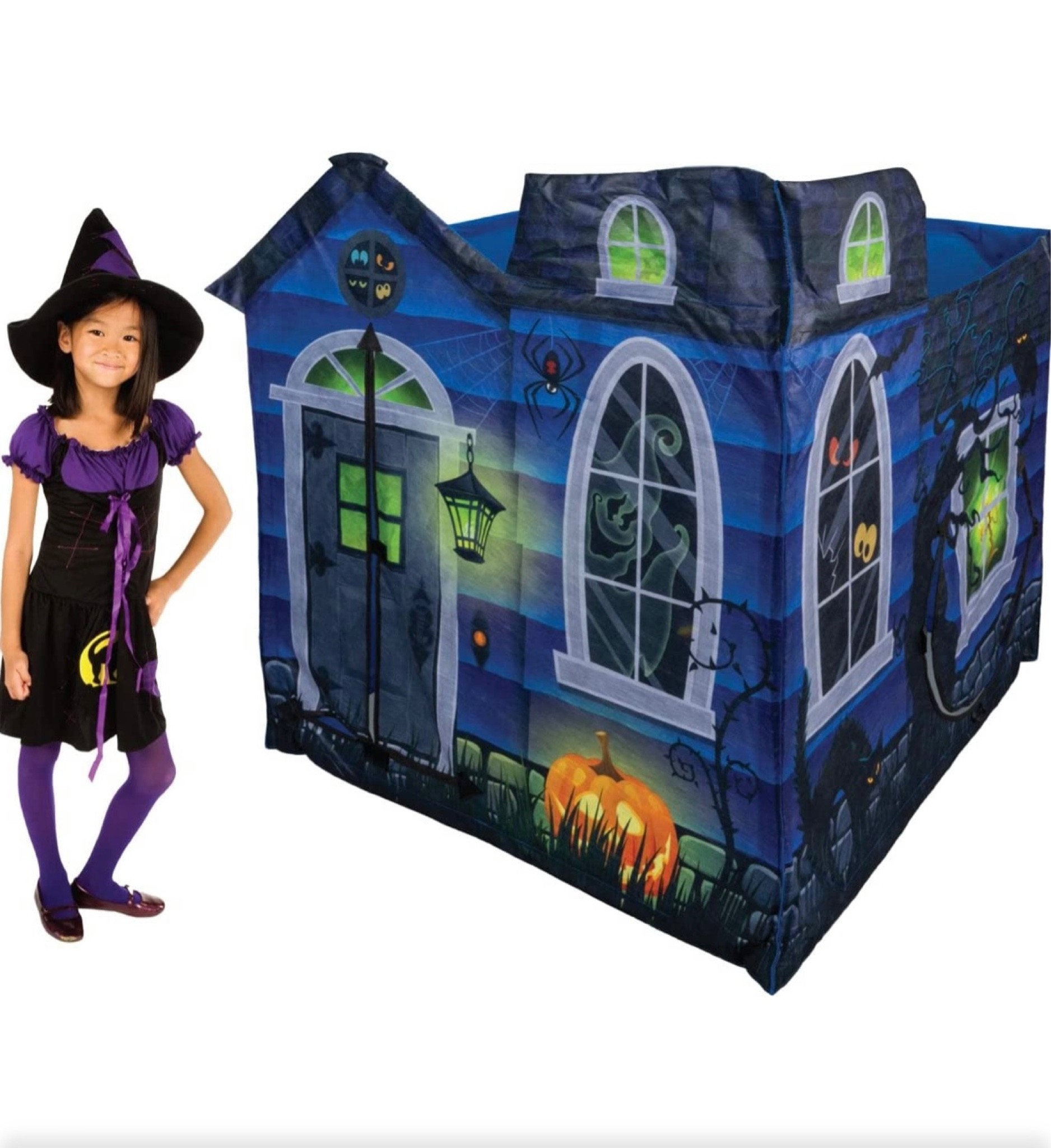 Explore Hut 88-70888 Haunted House for Kids

The entire tent is covered with a fun, spooky Halloween theme and it even has a door that opens.

Halloween,tent, fun times,Halloween decorations.

#LTKSeasonal #LTKunder50 #LTKkids