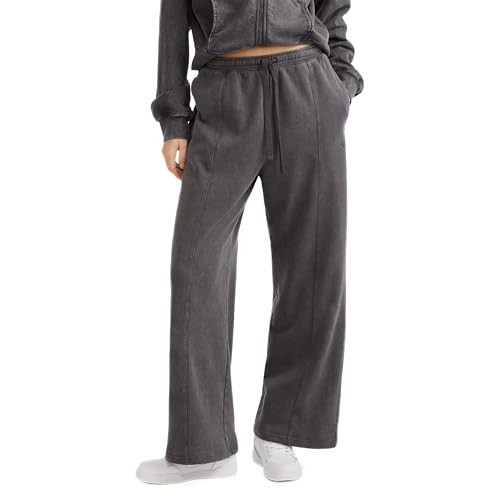 Champion Women's Vintage Wash Wide-Leg Pants, 31", C Logo, Nine Iron, Medium | Amazon (US)