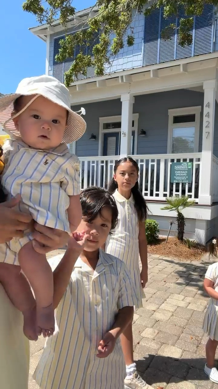 Matching sibling outfit // beach vacation // Macys // Ralph Lauren // family photos 

#LTKKids #LTKSeasonal #LTKTravel