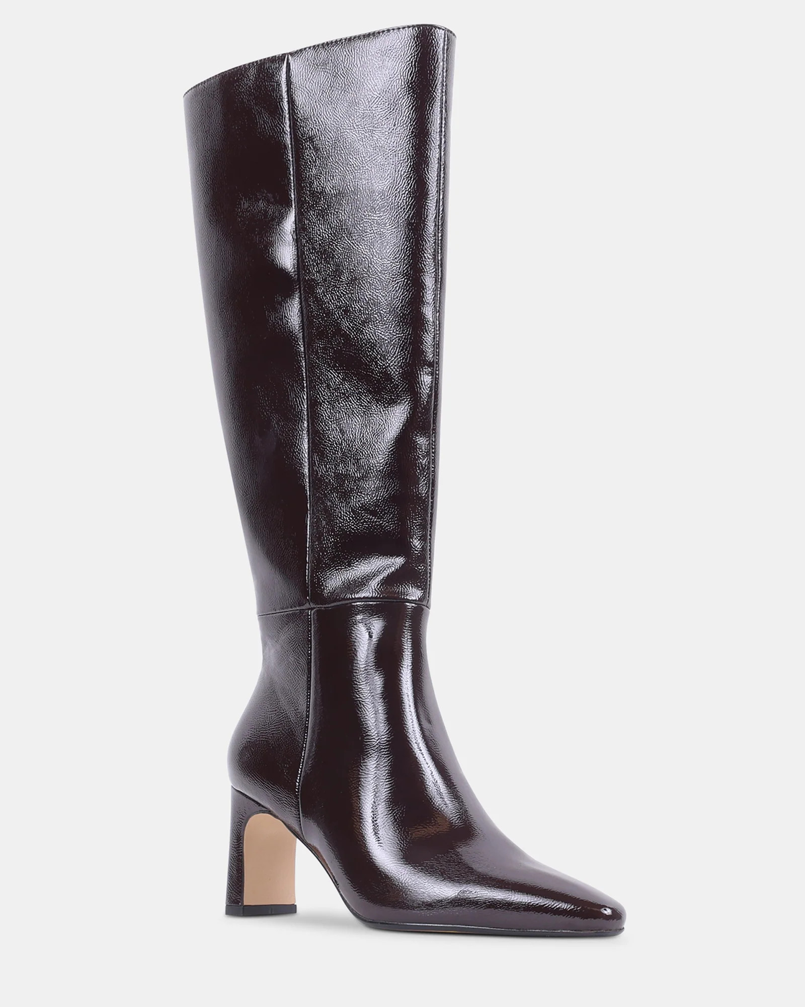 CORDIAL Brown Pointed-Toe Knee High Boots | Women's Designer Shoes | Steve Madden (Canada)