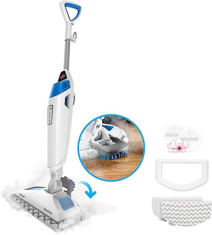 Bissell Power Fresh Steam Mop with Natural Sanitization, Floor Steamer, Tile Cleaner, and Hard Wo... | Amazon (US)