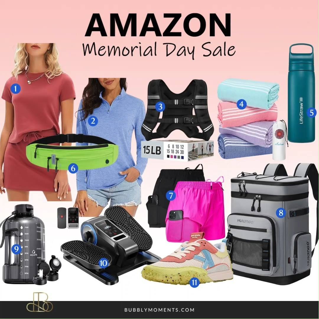 Memorial Day Sale sports and outdoor finds are here 🏕️✨ Sharing some of my favorite Amazon workout gear, camping essentials, hiking accessories, travel must-haves, outdoor finds, and active lifestyle favorites. These are perfect for gym days, outdoor adventures, beach trips, travel, and everyday activities. If you love useful and trending Amazon finds, definitely check these out before the sale ends. So many fun and practical picks to add to your wishlist this season ☀️ Save this post for later and browse all my favorite finds.
#LTKSaleAlert #LTKFinds #AmazonFinds #MemorialDaySale #SportsAndOutdoors #FitnessGear #CampingEssentials #WorkoutGear #OutdoorLiving #TravelEssentials #HikingGear #GymLife #AmazonFavorites #TikTokMadeMeBuyIt #AmazonMustHaves #FitnessFinds #SummerEssentials #OutdoorAdventure #ActiveLifestyle #ViralFinds #AmazonDeals #OutdoorGear #HealthyLifestyle 

 