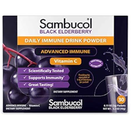 Sambucol Effervescent Tablets, 15 Count (2 Pack) WEFB | Amazon (US)